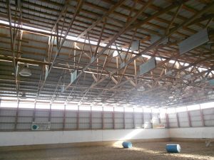 Red Lodge Guest Ranch riding arena